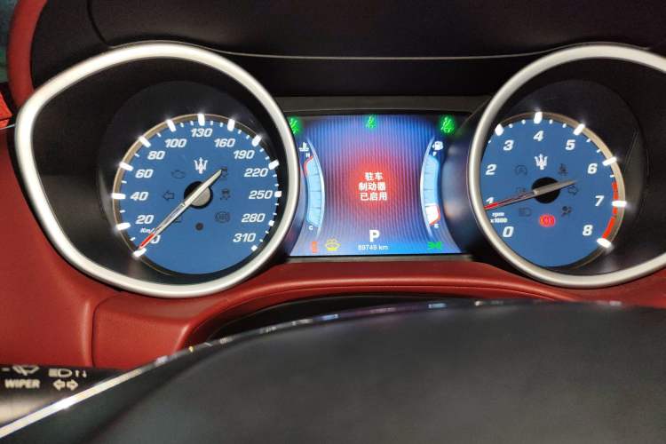 Used Maserati Ghibli 2014 3.0T Standard Edition Instrument Cluster