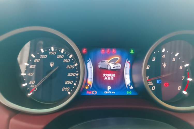 Used Maserati Ghibli 2014 3.0T Standard Edition Instrument Cluster