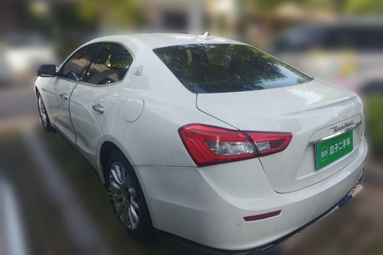 Used Maserati Ghibli 2014 3.0T Standard Edition Rear Left 45 Deg
