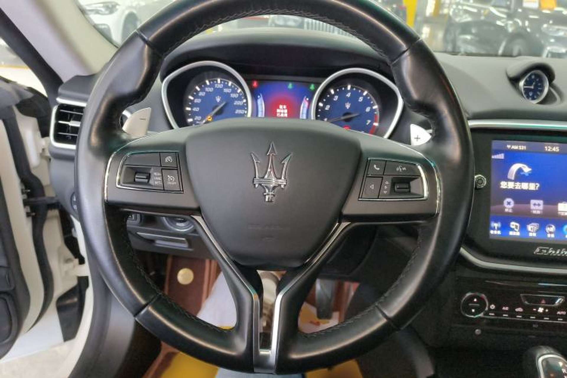 Used Maserati Ghibli 2014 3.0T Standard Edition Steering Wheel