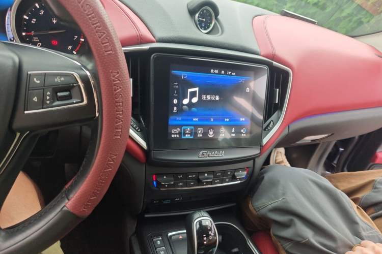 Used Maserati Ghibli 2017 3.0T Standard Edition Audio And AC Panel