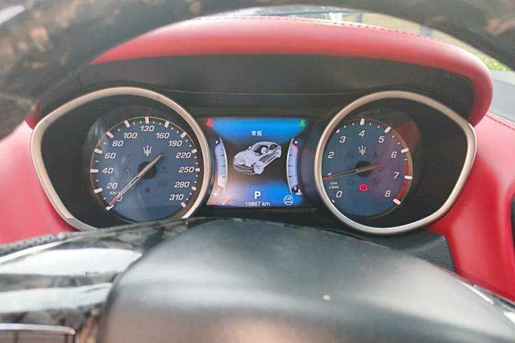 Used Maserati Ghibli 2017 3.0T Standard Edition Instrument Cluster