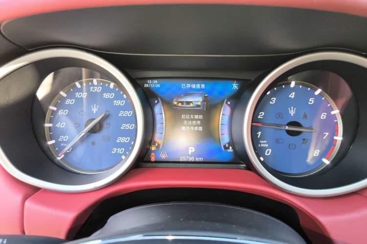 Used Maserati Ghibli 2017 3.0T Standard Edition Instrument Cluster