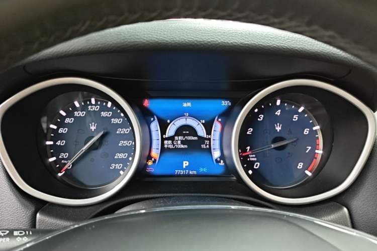 Used Maserati Ghibli 2017 3.0T Standard Edition Instrument Cluster