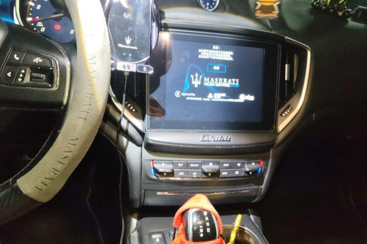 Used Maserati Ghibli 2017 3.0T Standard Edition Audio And AC Panel