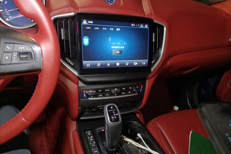 Used Maserati Ghibli 2017 3.0T Standard Edition Audio And AC Panel