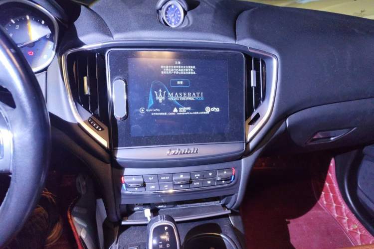 Used Maserati Ghibli 2017 3.0T Standard Edition Audio And AC Panel