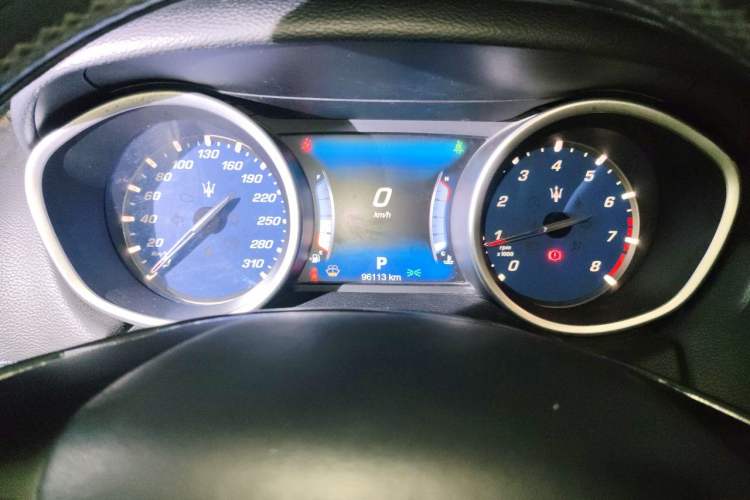 Used Maserati Ghibli 2017 3.0T Standard Edition Instrument Cluster
