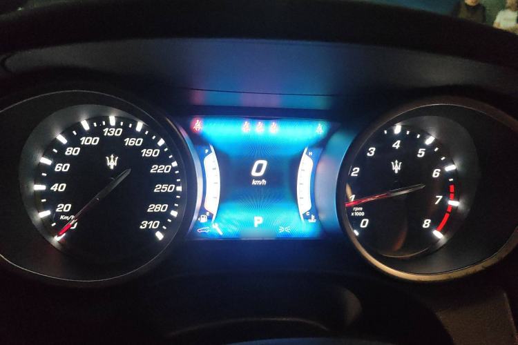 Used Maserati Ghibli 2017 3.0T Standard Edition Instrument Cluster
