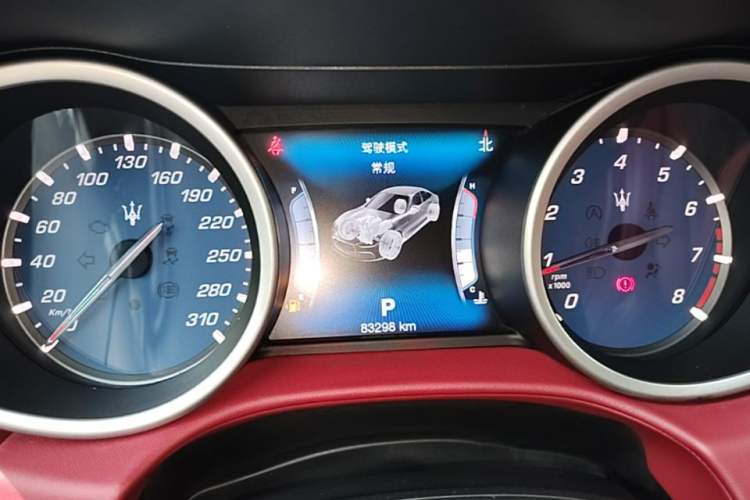 Used Maserati Ghibli 2017 3.0T Standard Edition Instrument Cluster