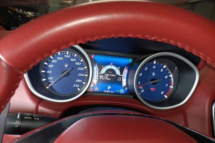 Used Maserati Ghibli 2017 3.0T Standard Edition Instrument Cluster