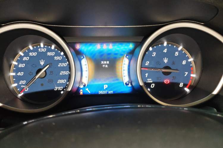 Used Maserati Ghibli 2017 3.0T Standard Edition Instrument Cluster