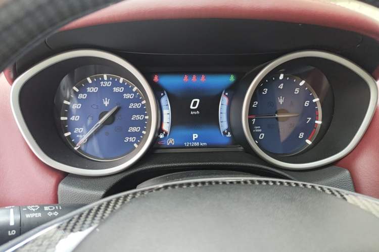 Used Maserati Ghibli 2017 3.0T Standard Edition Instrument Cluster