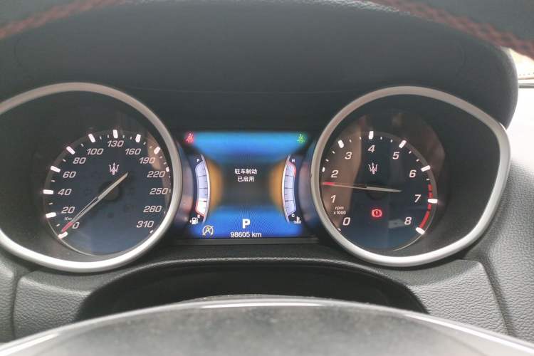 Used Maserati Ghibli 2017 3.0T Standard Edition Instrument Cluster