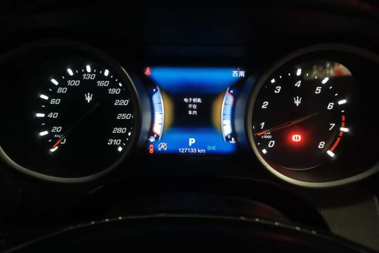 Used Maserati Ghibli 2017 3.0T Standard Edition Instrument Cluster