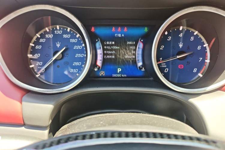Used Maserati Ghibli 2017 3.0T Standard Edition Instrument Cluster