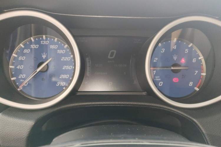 Used Maserati Ghibli 2017 3.0T Standard Edition Instrument Cluster