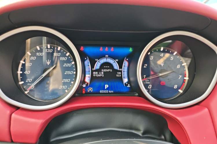 Used Maserati Ghibli 2017 3.0T Standard Edition Instrument Cluster