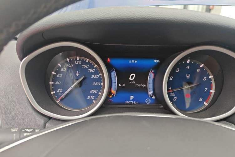 Used Maserati Ghibli 2017 3.0T Standard Edition Instrument Cluster