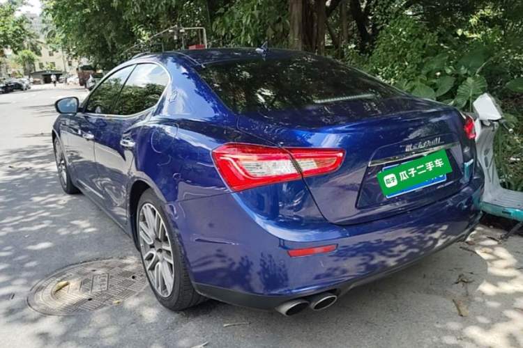 Used Maserati Ghibli 2017 3.0T Standard Edition Rear Left 45 Deg