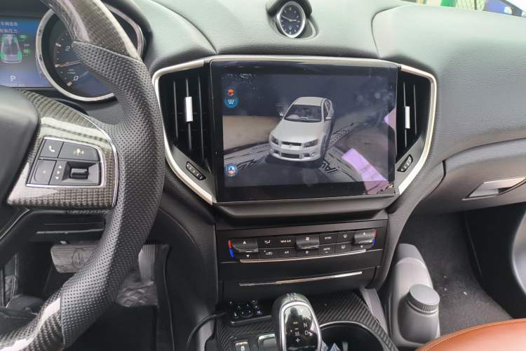 Used Maserati Ghibli 2017 3.0T Standard Edition Audio And AC Panel