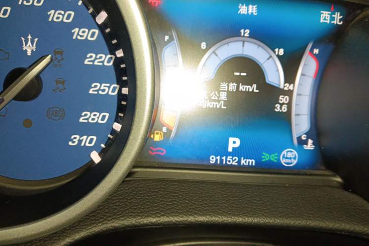 Used Maserati Ghibli 2017 3.0T Standard Edition Instrument Cluster