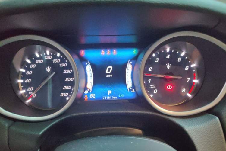 Used Maserati Ghibli 2017 3.0T Standard Edition Instrument Cluster