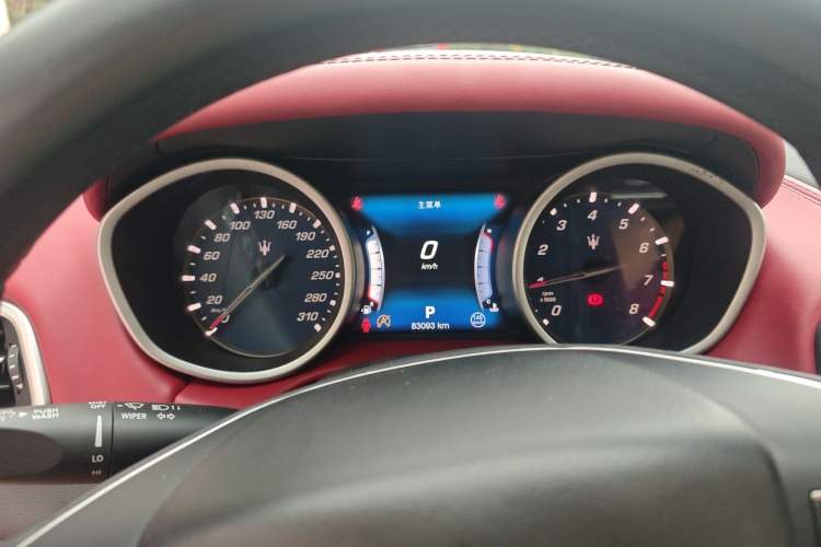 Used Maserati Ghibli 2017 3.0T Standard Edition Instrument Cluster