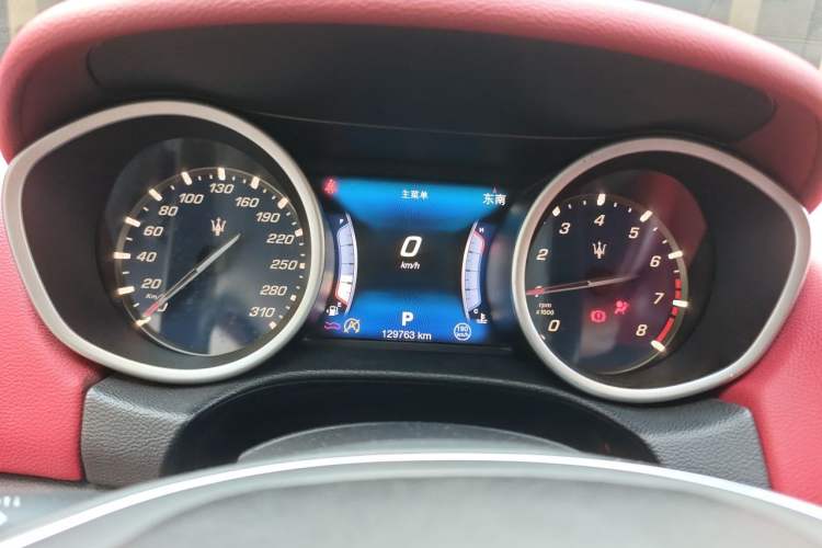 Used Maserati Ghibli 2017 3.0T Standard Edition Instrument Cluster