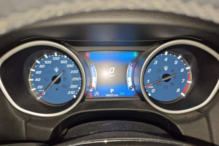 Used Maserati Ghibli 2017 3.0T Standard Edition Instrument Cluster