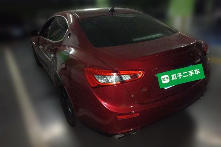 Used Maserati Ghibli 2017 3.0T Standard Edition Rear Left 45 Deg