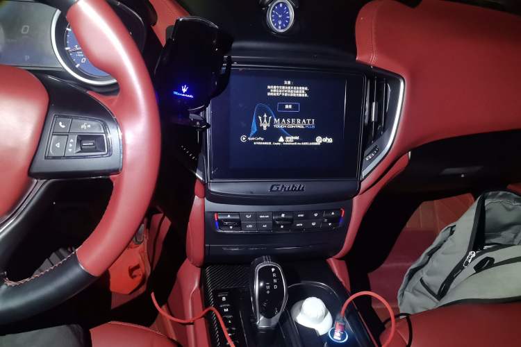 Used Maserati Ghibli 2017 3.0T Standard Edition Audio And AC Panel