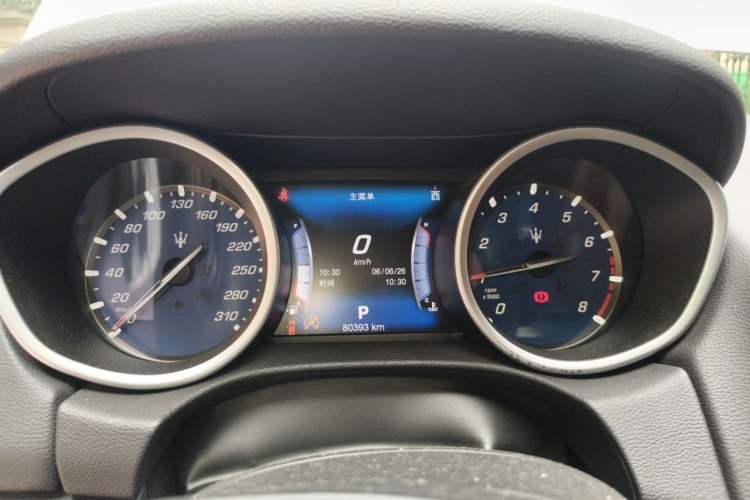 Used Maserati Ghibli 2017 3.0T Standard Edition Instrument Cluster