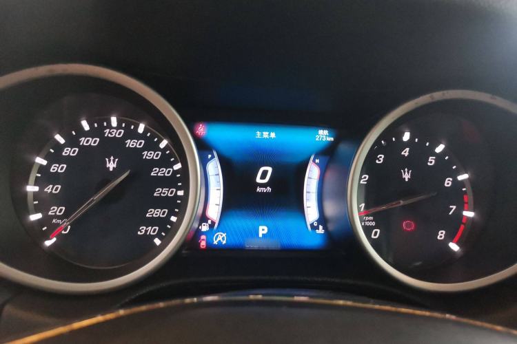 Used Maserati Ghibli 2017 3.0T Standard Edition Instrument Cluster