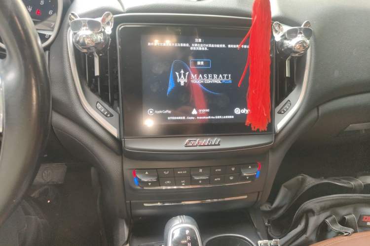 Used Maserati Ghibli 2017 3.0T Standard Edition Audio And AC Panel