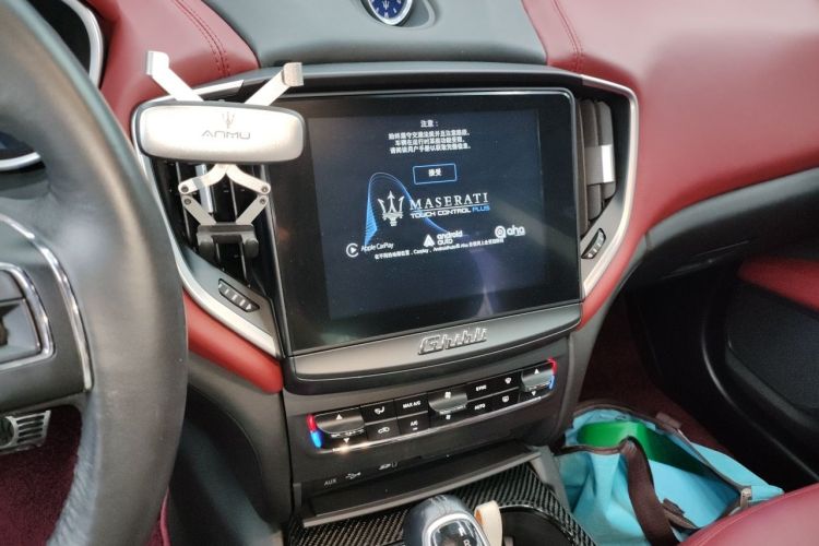 Used Maserati Ghibli 2017 3.0T Standard Edition Audio And AC Panel