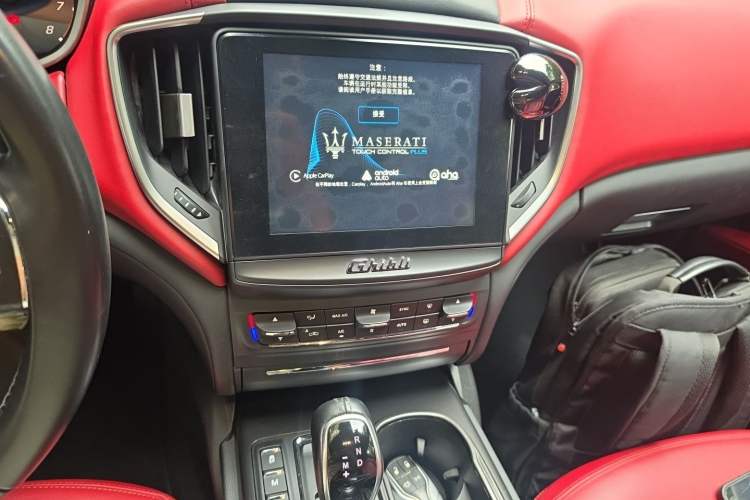 Used Maserati Ghibli 2017 3.0T Standard Edition Audio And AC Panel