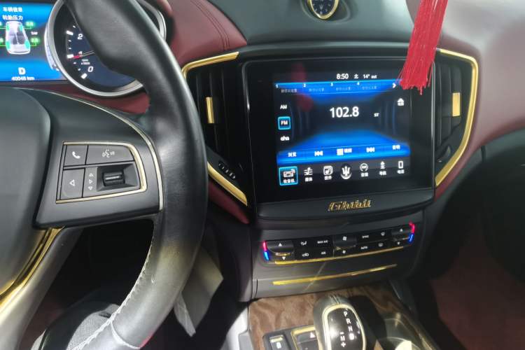 Used Maserati Ghibli 2017 3.0T Standard Edition Audio And AC Panel