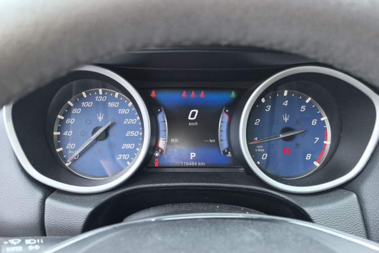 Used Maserati Ghibli 2017 3.0T Standard Edition Instrument Cluster