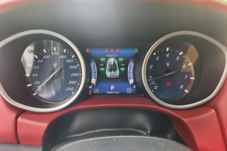 Used Maserati Ghibli 2017 3.0T Standard Edition Instrument Cluster