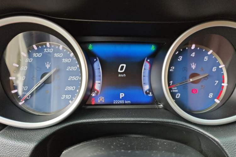 Used Maserati Ghibli 2017 3.0T Standard Edition Instrument Cluster