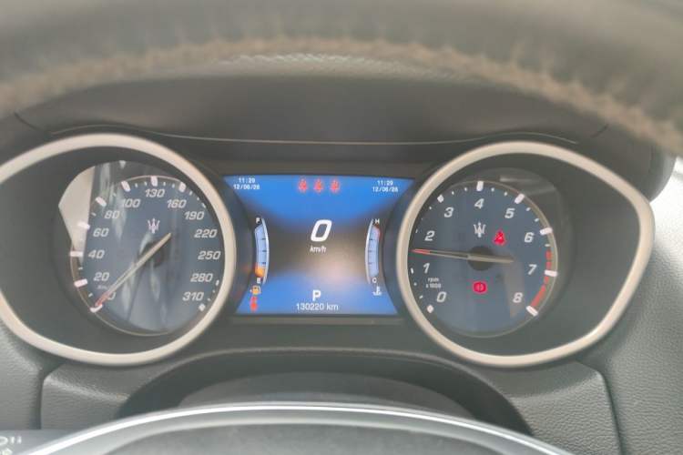 Used Maserati Ghibli 2017 3.0T Standard Edition Instrument Cluster