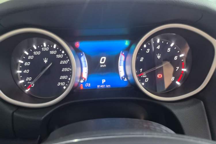 Used Maserati Ghibli 2017 3.0T Standard Edition Instrument Cluster