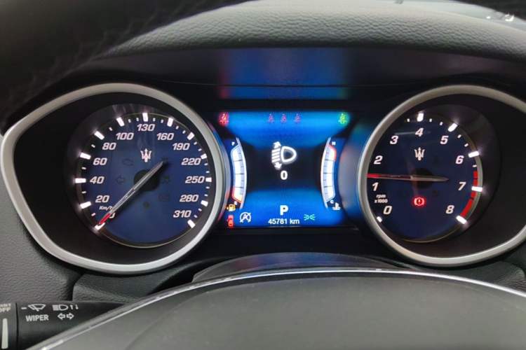 Used Maserati Ghibli 2017 3.0T Standard Edition Instrument Cluster