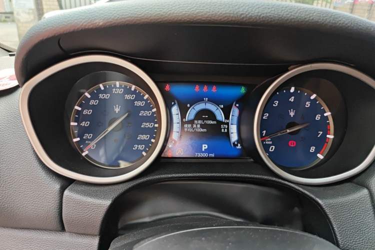 Used Maserati Ghibli 2017 3.0T Standard Edition Instrument Cluster