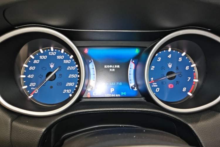 Used Maserati Ghibli 2017 3.0T Standard Edition Instrument Cluster