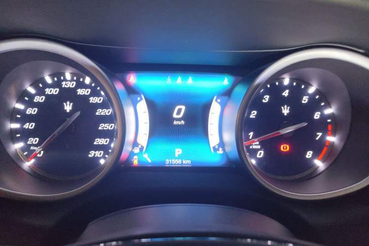 Used Maserati Ghibli 2017 3.0T Standard Edition Instrument Cluster