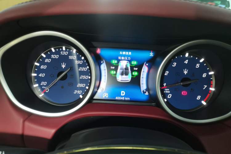 Used Maserati Ghibli 2017 3.0T Standard Edition Instrument Cluster
