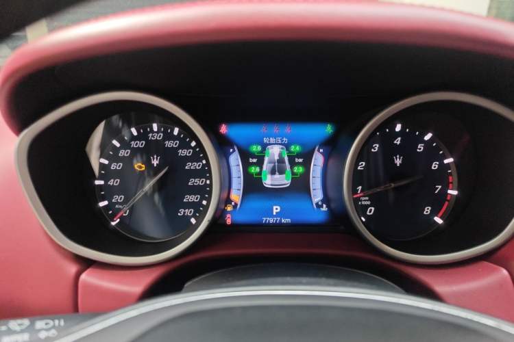 Used Maserati Ghibli 2017 3.0T Standard Edition Instrument Cluster