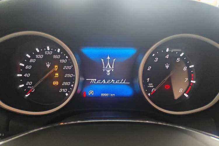 Used Maserati Ghibli 2017 3.0T Standard Edition Instrument Cluster